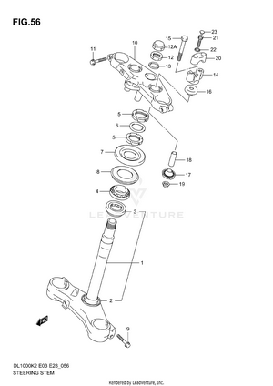 Steering Stem Schematic