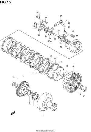 Clutch (model K2) Schematic