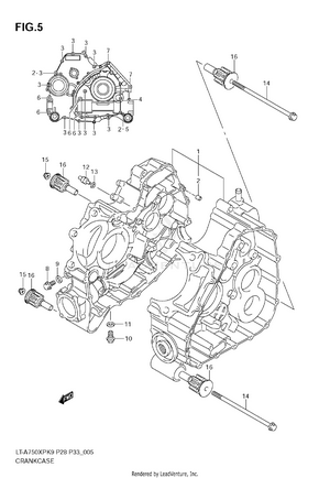 Crankcase Schematic