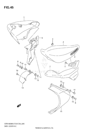 Side Cover (vzr1800k6/k7) Schematic