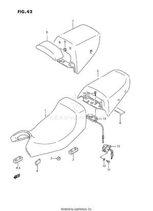 Seat (model J/k/l/m/n/p) Schematic