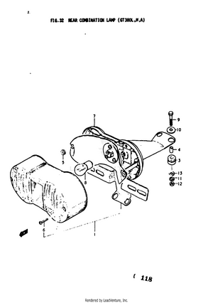 Rear Combination Lamp (gt380l Schematic