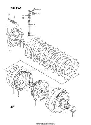 Clutch (model N/p) Schematic