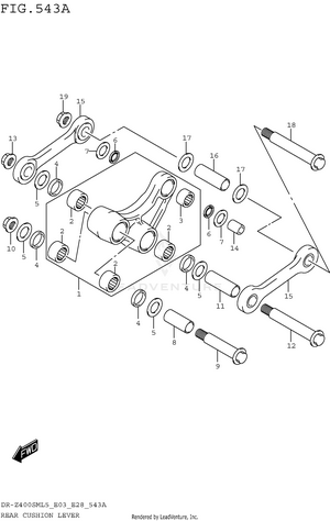 Rear Cushion Lever Schematic