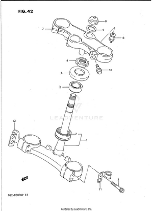 Steering Stem Schematic