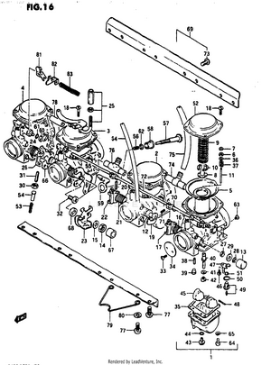 Carburetor (model Z) Schematic