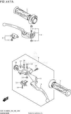 Handle Lever Schematic