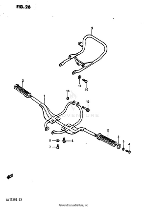 Footrest Schematic