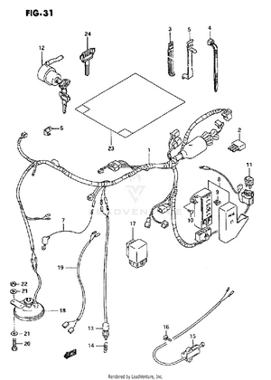 Wiring Harness (model N/p/r/s) Schematic