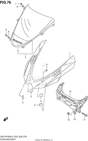 Cowling Body Schematic
