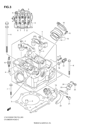 Cylinder Head Schematic