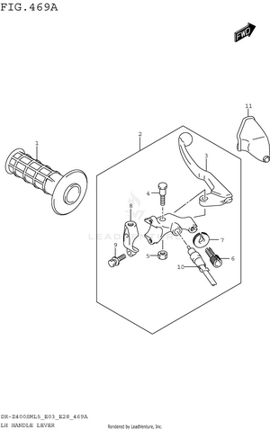 Lh Handle Lever Schematic