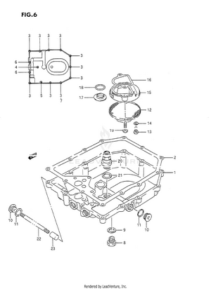 Oil Pan Schematic