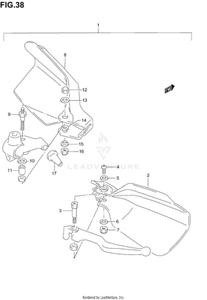 Knuckle Cover (option) Schematic