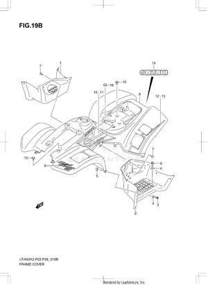 Frame Cover (model K4) Schematic