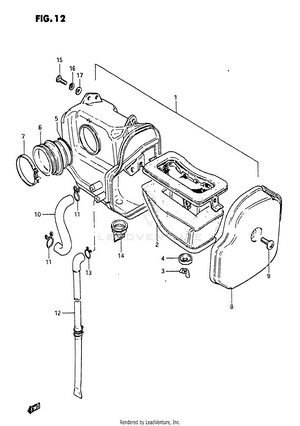 Air Cleaner Schematic