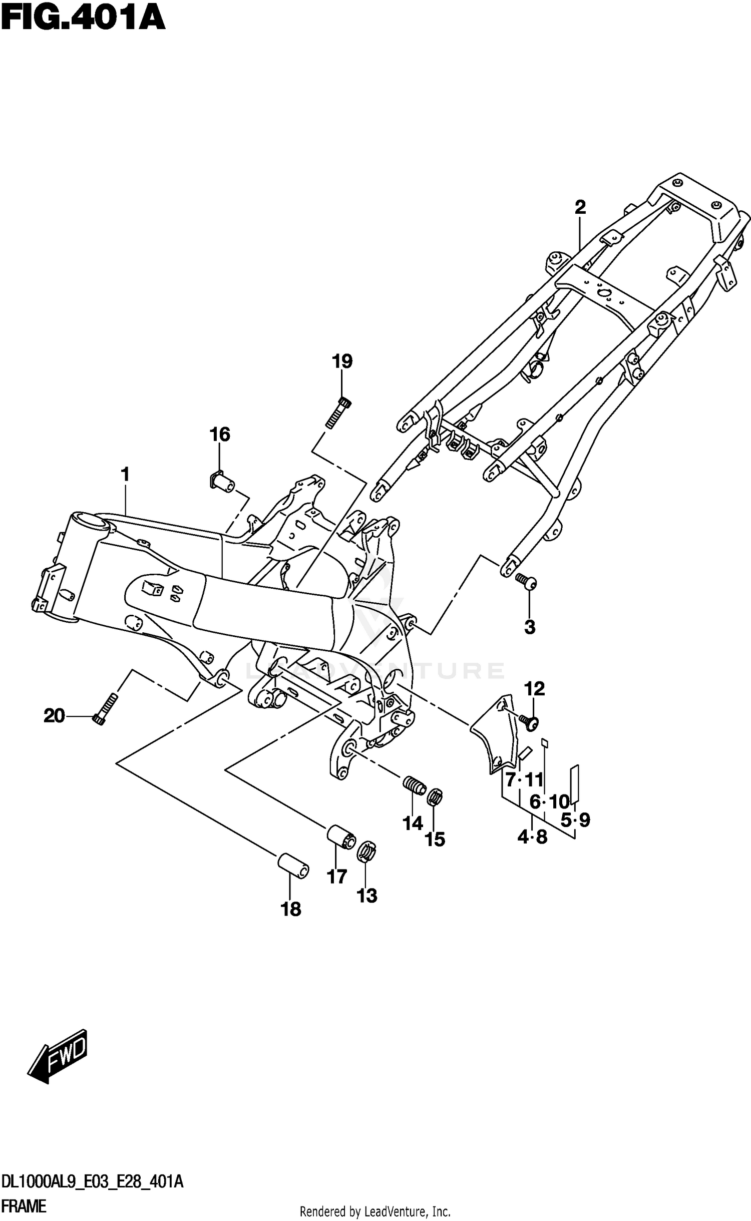Assembly diagram