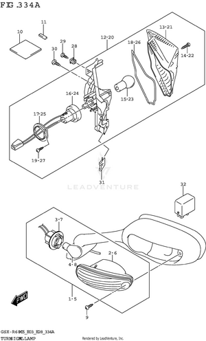 Turnsignal Lamp Schematic