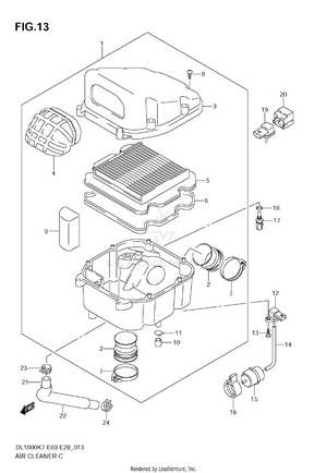 Air Cleaner Schematic