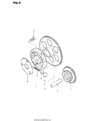 Starter Clutch Schematic