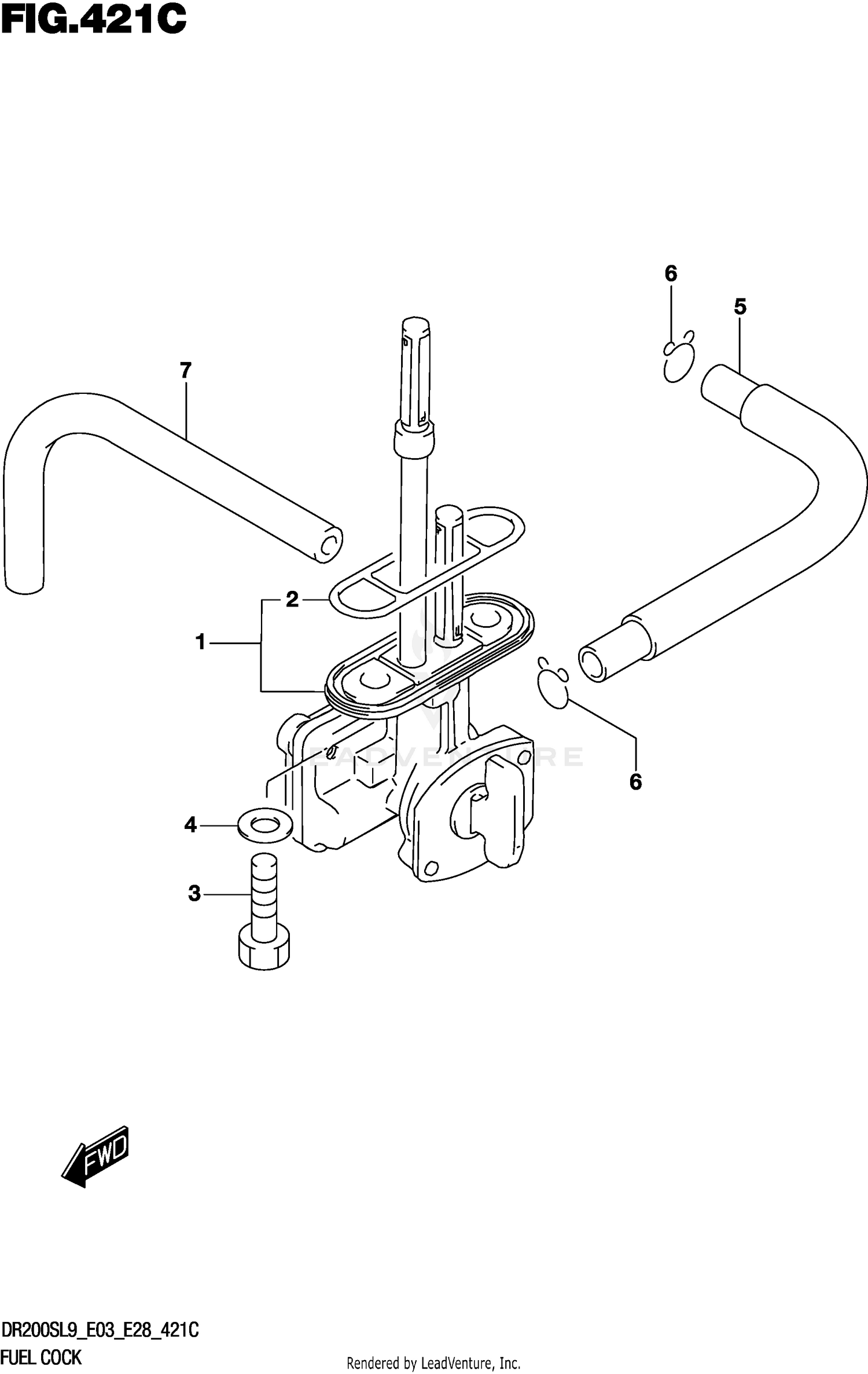 FUEL COCK (DR200SL9 E33)