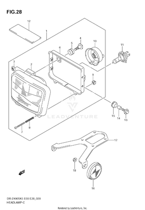 Headlamp Schematic