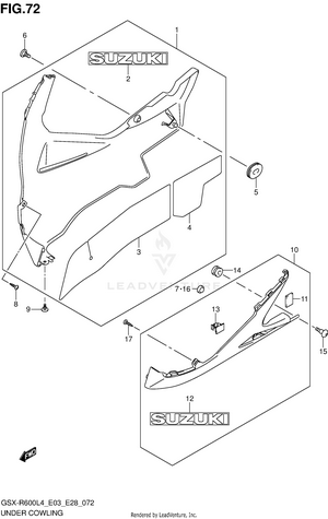 Under Cowling Schematic