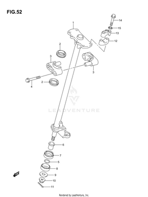 Steering Shaft Schematic