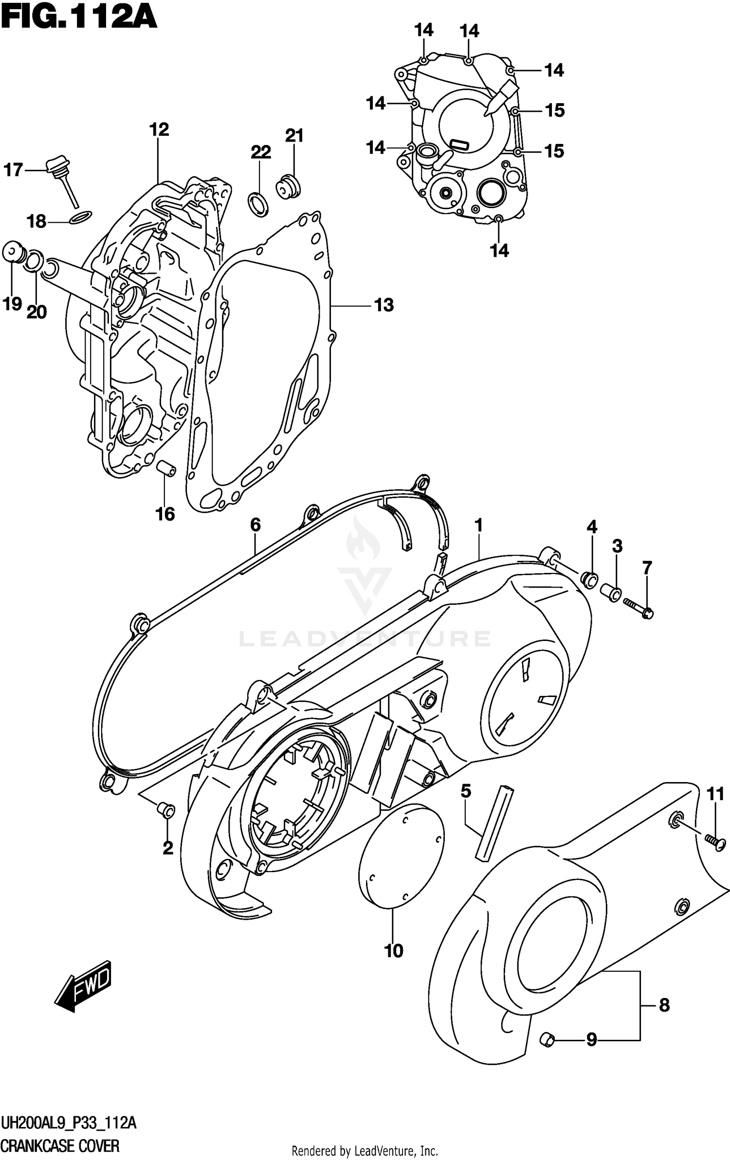 CRANKCASE COVER