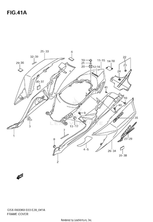 Frame Cover (model K9) Schematic