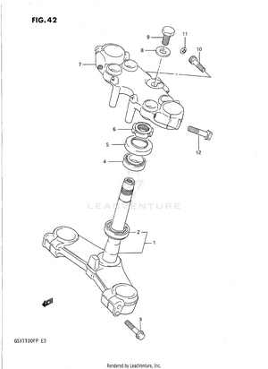 Steering Stem Schematic