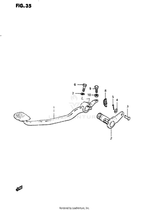 Rear Brake Schematic