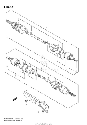 Front Drive Shaft Schematic