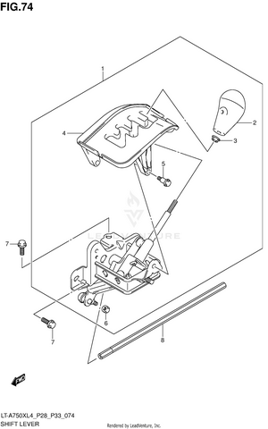 Shift Lever Schematic