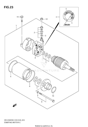 Starting Motor Schematic