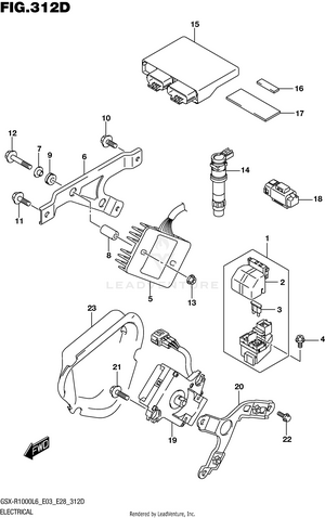 Electrical (gsx-r1000al6 E28) Schematic