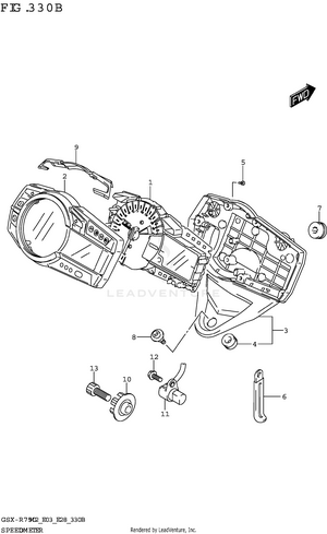 Speedometer (e28) Schematic