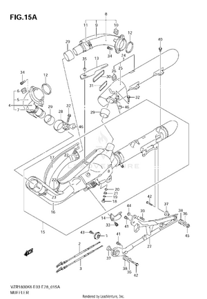 Muffler (model K8/k9) Schematic