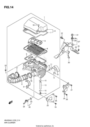 Air Cleaner Schematic