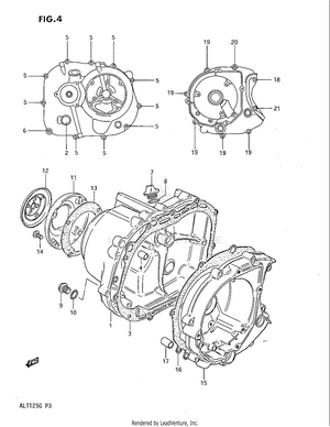 Crankcase Cover Schematic