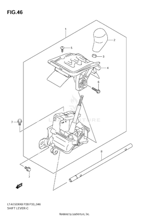 Shift Lever Schematic