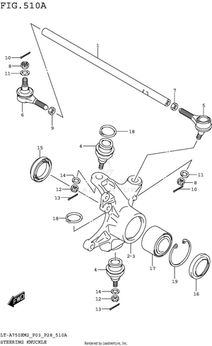 Steering Knuckle Schematic