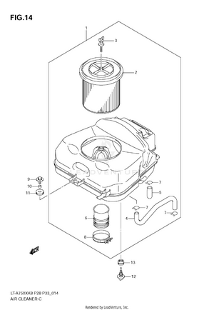 Air Cleaner Schematic