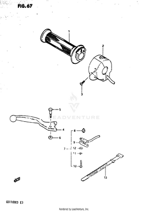 Right Handle Switch Schematic