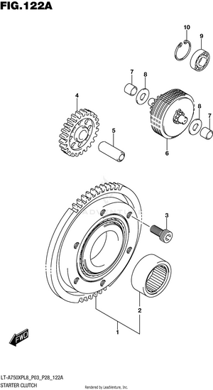 Starter Clutch Schematic