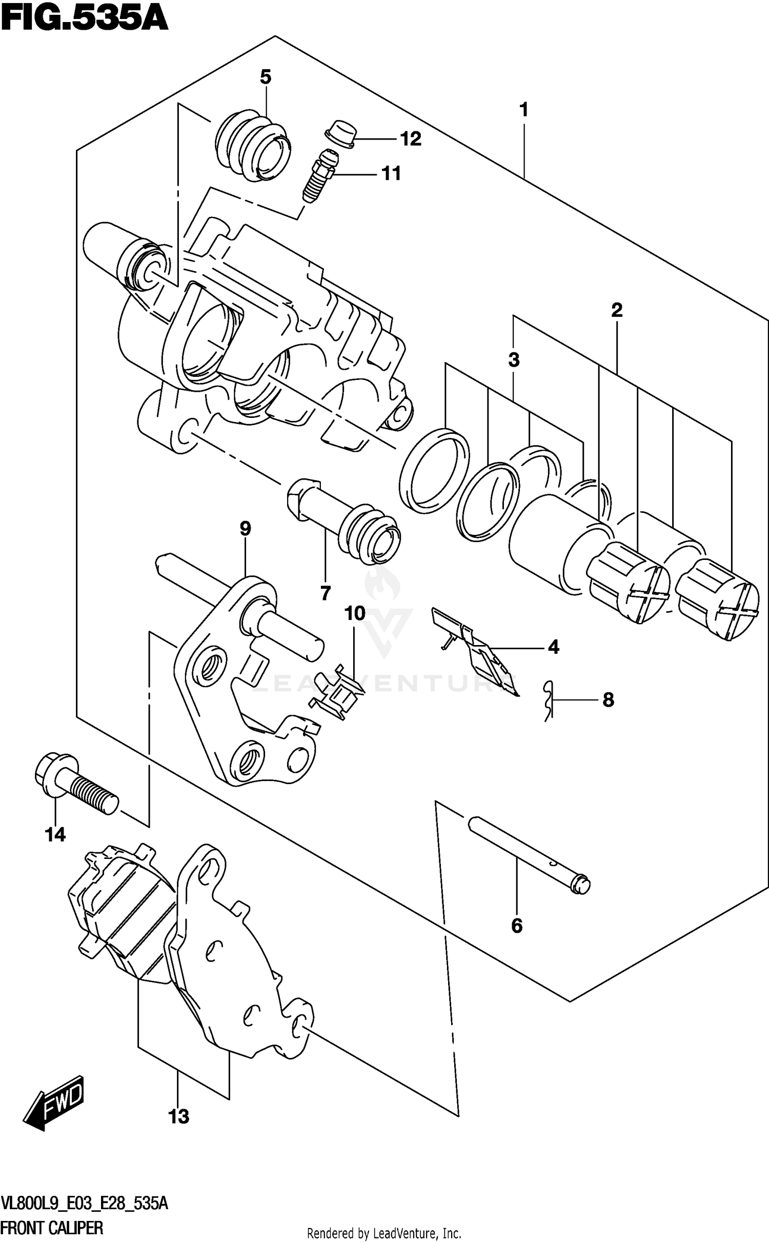 FRONT CALIPER