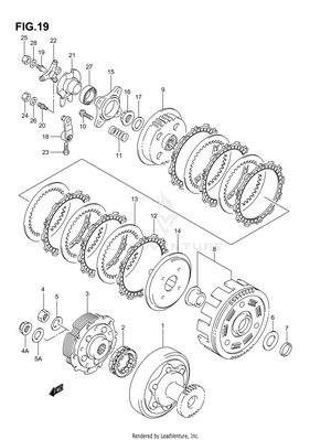 Clutch (model K3) Schematic