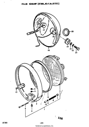 Headlamp [gt380l Schematic
