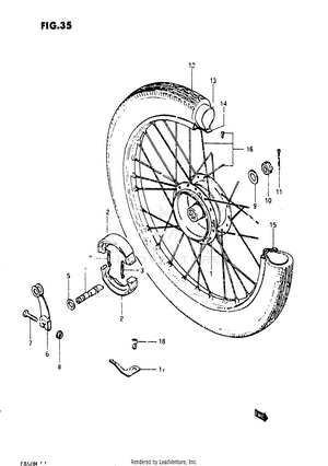 Rear Wheel Schematic