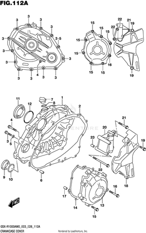 Crankcase Cover Schematic